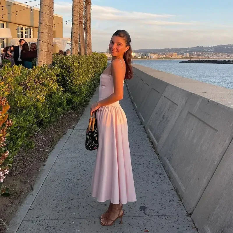 Robe Corset Midi Tendance
