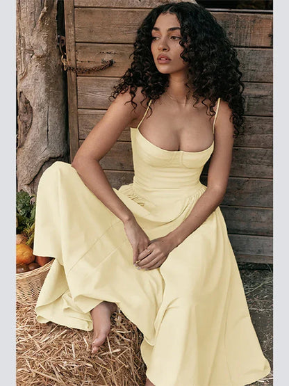 Robe Corset Midi Tendance
